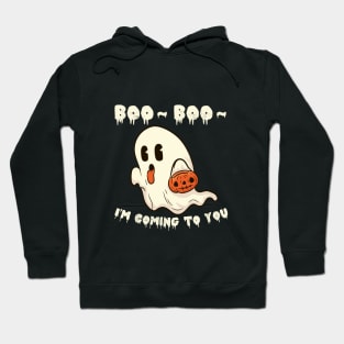 little ghost halloween Hoodie